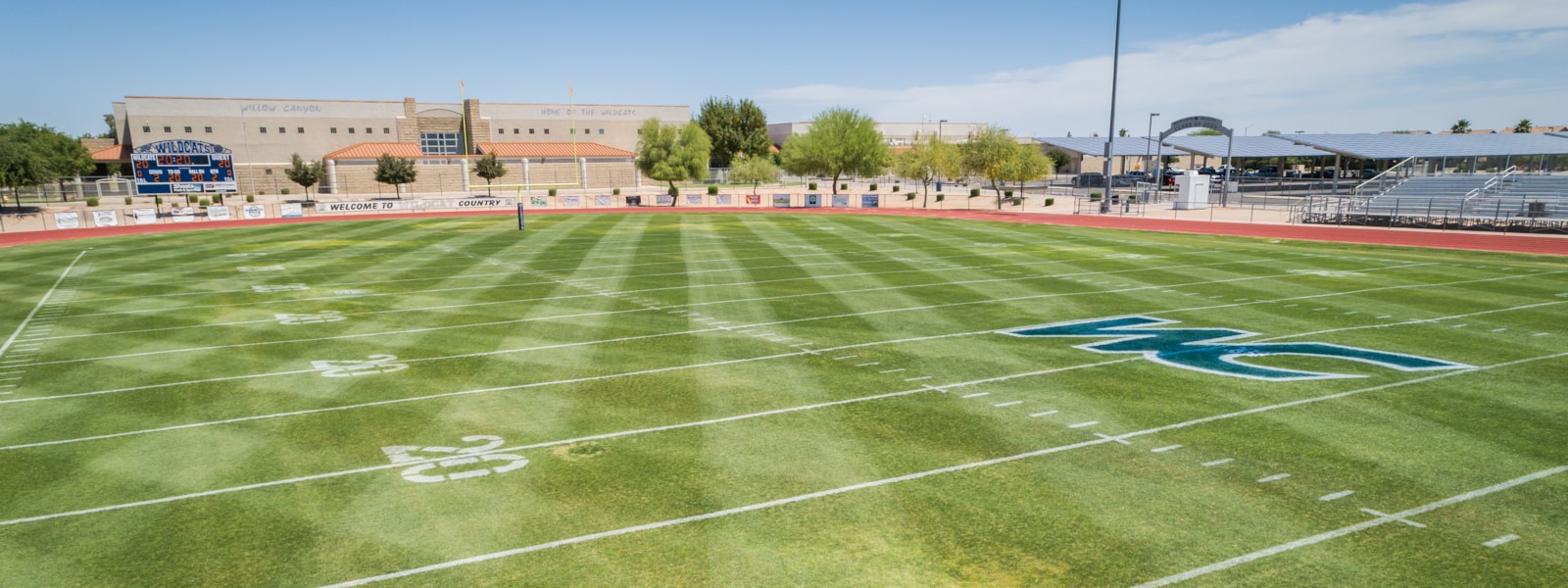 Picture of the Willow Canyon High School Football Field