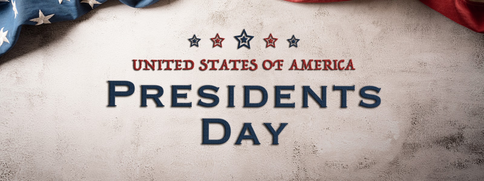 United States of America Presidents Day & Flag