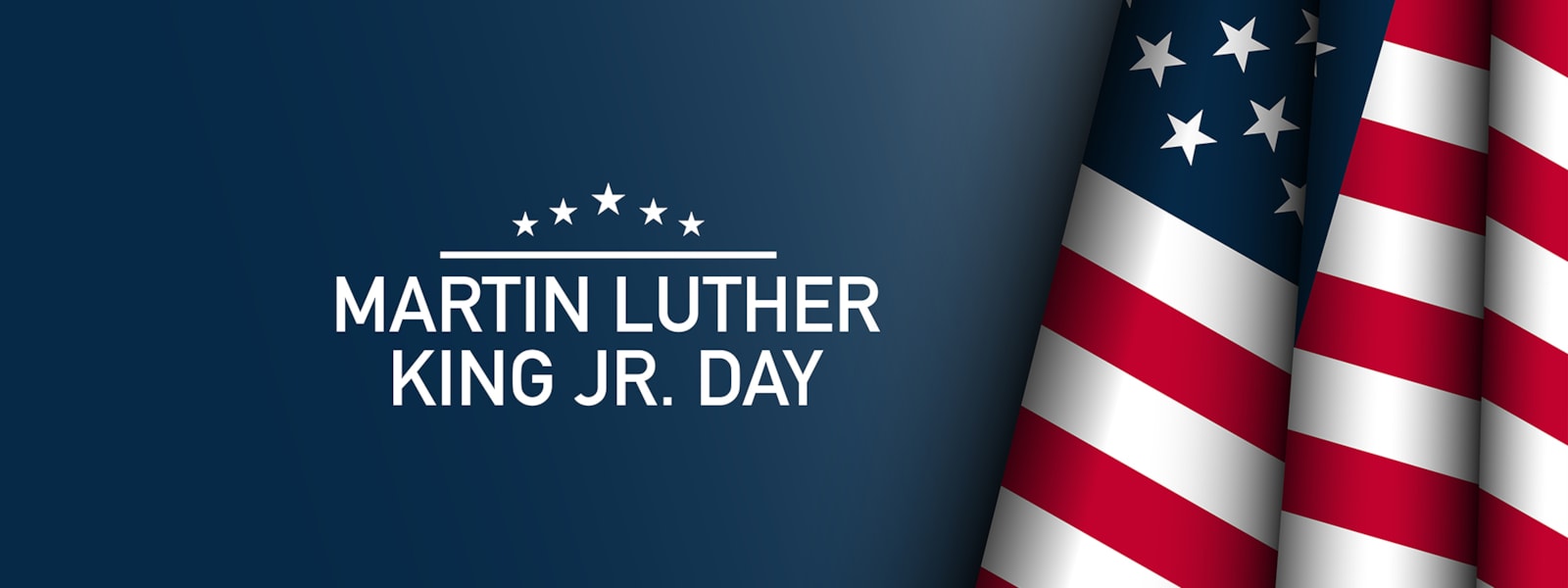 Martin Luther King Jr. Day and Flag 