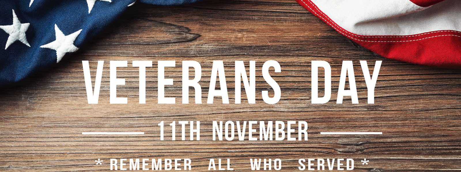 Veterans Day November 11th 