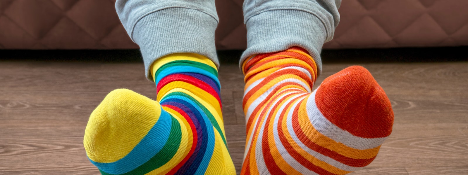 socks on feet