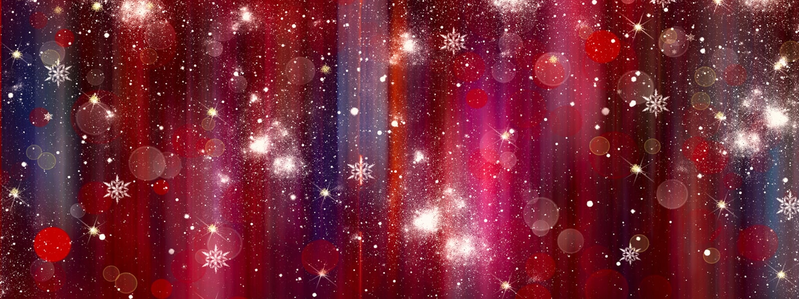 stage curtain with sparkles