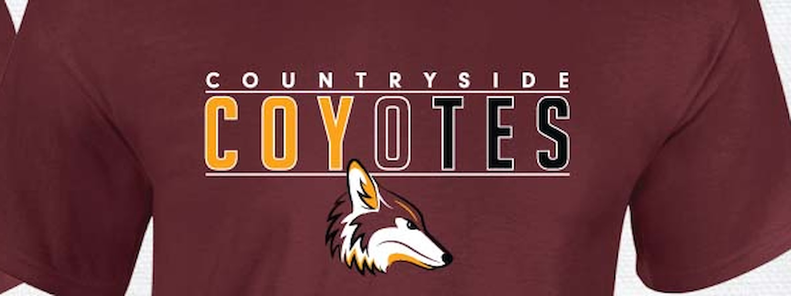 Countryside Coyotes spirit shirt