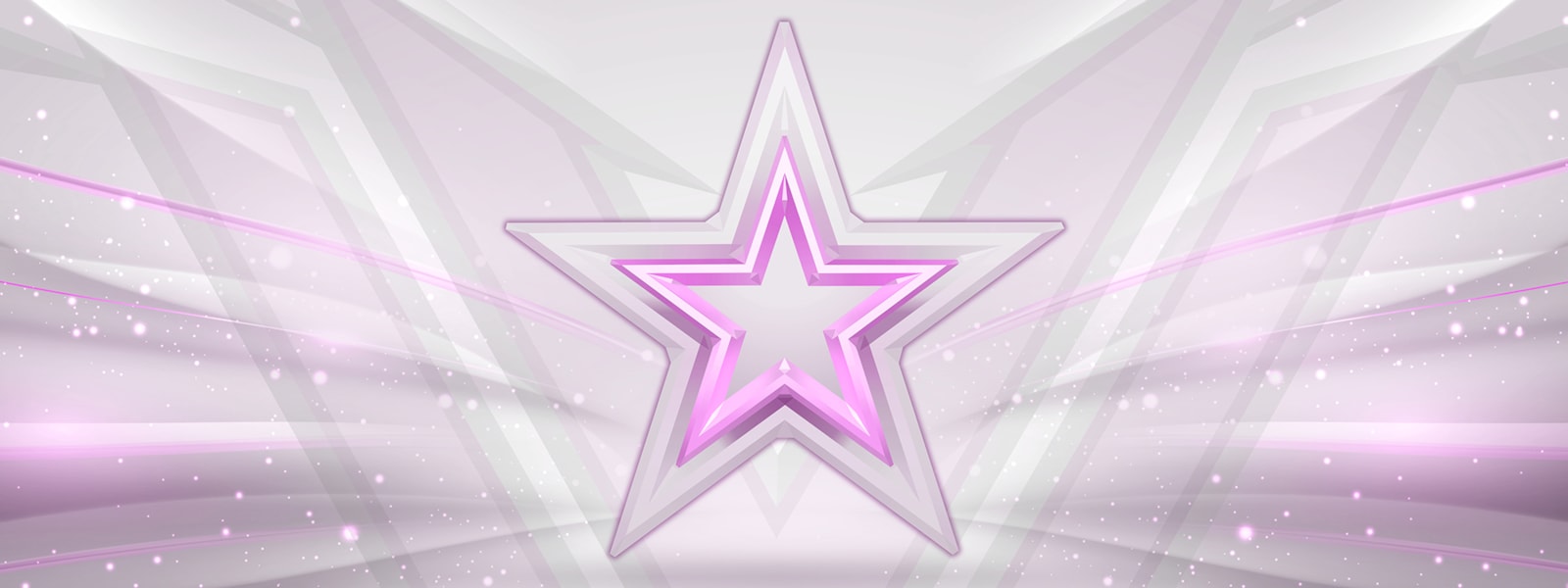 star with abstract background