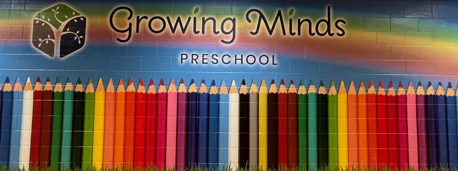 Coloring pencil wall