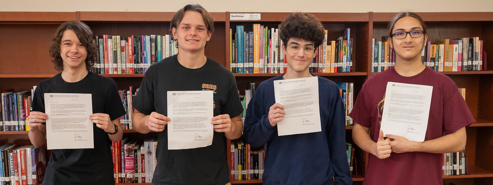 Four student National Merit Finalists